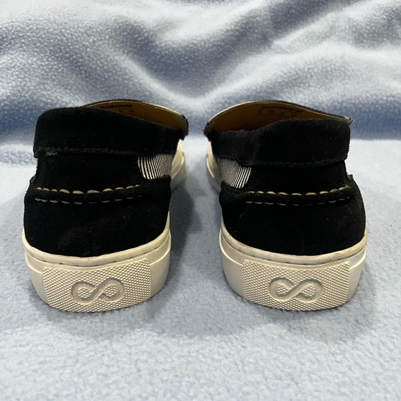 Solewood Men's Penny Loafer, Blue & White Stripes, Size 9M - Picture 4 of 7